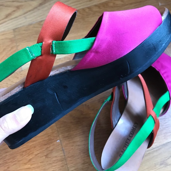 Rachel Comey VINTAGE sz 7 Platform Sandals - Picture 3 of 4